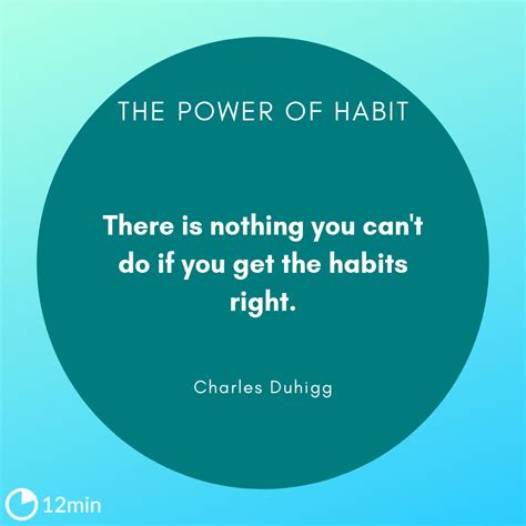 The Power of Habit PDF Summary - Charles Duhigg | 12min Blog