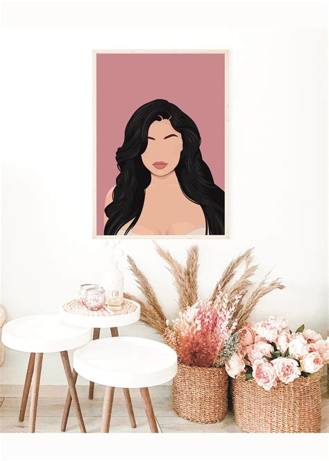 Kylie Jenner Poster Fan Art Merch Kardashian Poster Etsy