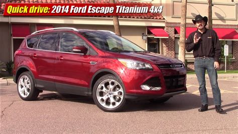 Quick Drive 2014 Ford Escape Titanium EcoBoost YouTube