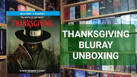 THANKSGIVING BLU RAY UNBOXING MENU YouTube