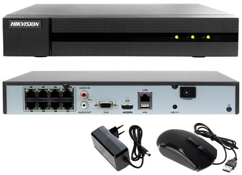 HWN-2108MH-8P NVR Rejestartor 8 kanałowy sieciowy z POE Nagrywarka ...