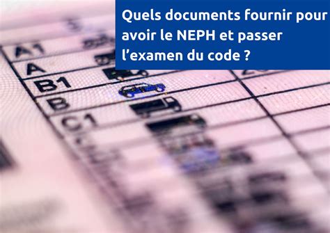 Num Ro Neph Passer L Examen Du Code Sans Est Ce Possible