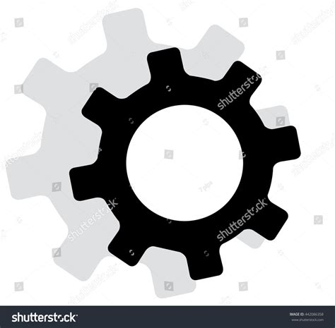 Gear Engineering Symbol Vector Stock Vector Royalty Free