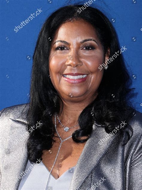 Magic Johnsons Wife Cookie Johnson Arrives Editorial Stock Photo