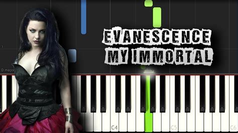 Evanescence My Immortal Piano Tutorial Piano Tutorial Download