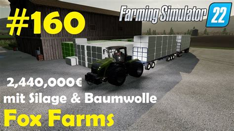 LS22 Fox Farms 160 Baumwolle Silageballen verkaufen schöner