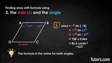 How To Find The Area Of A Rhombus Formula And Video