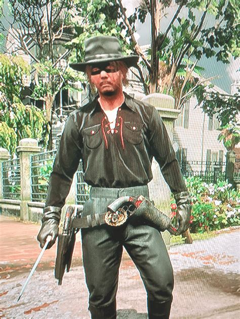 Tried making a Zoro outfit : r/reddeadfashion