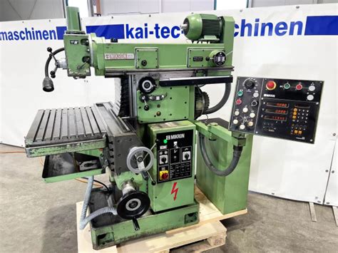 Universal Werkzeugfräsmaschine Mikron WF 3 S KAI Tec Technologie