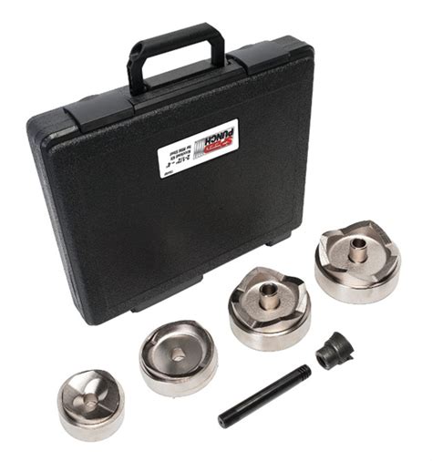 Order 01715 by Greenlee 7304SP Speed Punch 2-1/2" - 4" Knockout Set ...