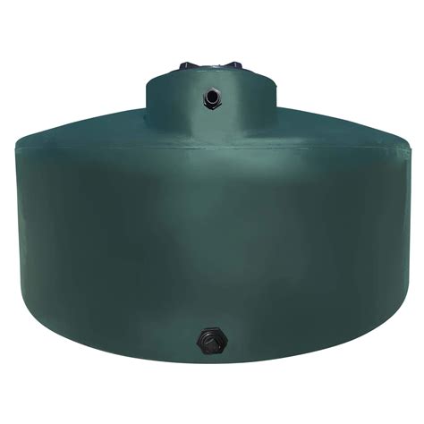 550 Gallon Water Storage Tank Ca Green Norwesco 41364