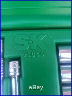 SK Tools 91844 1 4 Drive 6 Point Sae Metric Socket Set Standard Sae