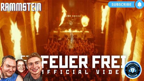 Rammstein Feuer Frei Live In Amerika First Time Reaction Youtube