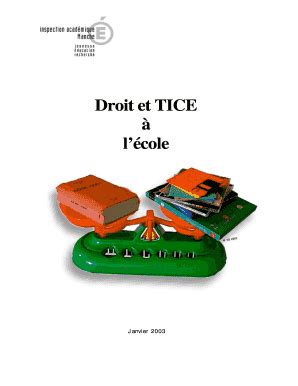 Fillable Online Dsden Ac Dijon Droit Et Tice L Cole Biotechno Pour