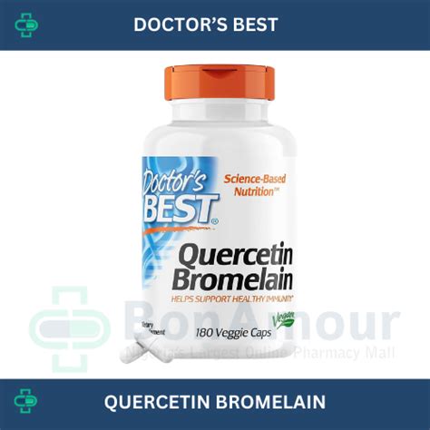 Buy Doctor S Best Quercetin Bromelain Capsules