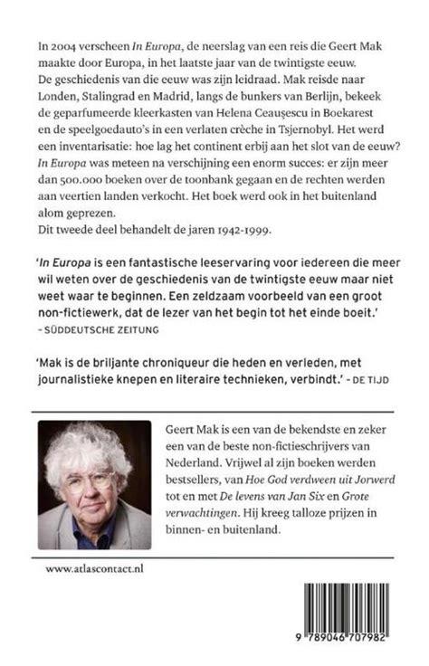 In Europa Geert Mak Boek Bruna