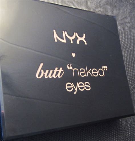 Ida Pie NYX Butt Naked Eyes Eyeshadow Palette Swatched