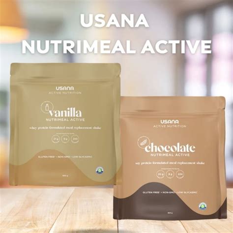 Usana Nutrimeal Single Sachet Dutch Chocolate Milk Shake Meal