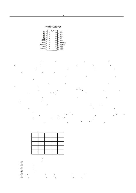 HM9102D datasheet(2/5 Pages) ETC1 | HM9102D