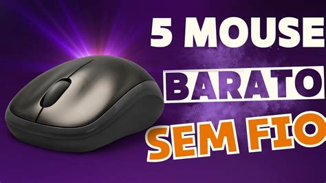 TOP 5 Melhores Mouses Sem Fio Bom E Barato YouTube