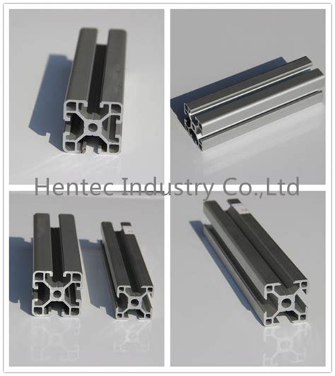 6005 6063 T5 Industrial Extruded Aluminium Profiles For Machine