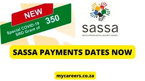 Sassa Srd R Payments Dates Mycareers Co Za