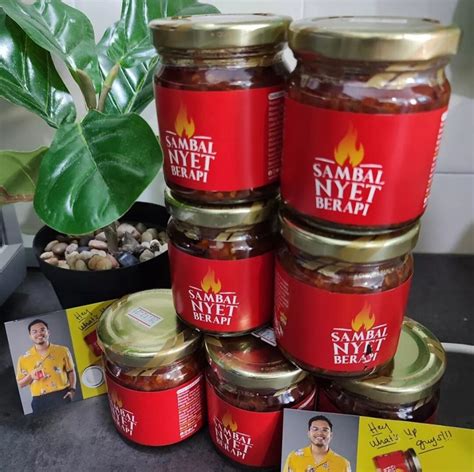 Ready Stock Sambal Nyet Berapi By Khairulaming Khairul Aming Lazada