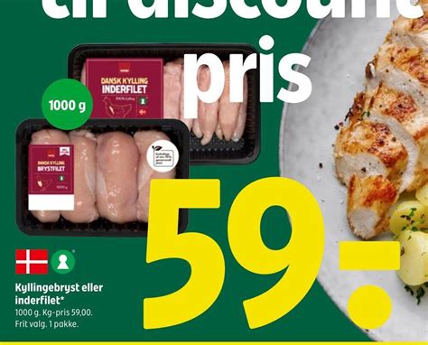 Kyllingebryst Eller Inderfilet Tilbud Hos Coop 365