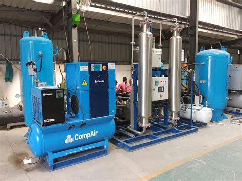 Compair GD80E Medical Oxygen Generation Plant 100 LPM 6 Nm3 Hr At Rs