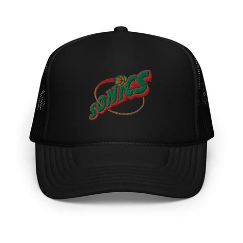 Seattle Supersonics sonics Trucker Hat - Etsy