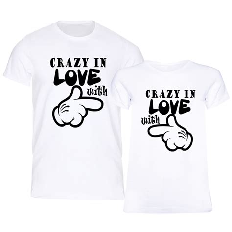 Crazy In Love Couple Tshirt Thd This T Shirt Is Made To Order