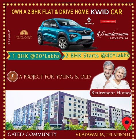 Bhk Flats For Sale In Vijayawada Telaprolu With Lot Of Amenities At