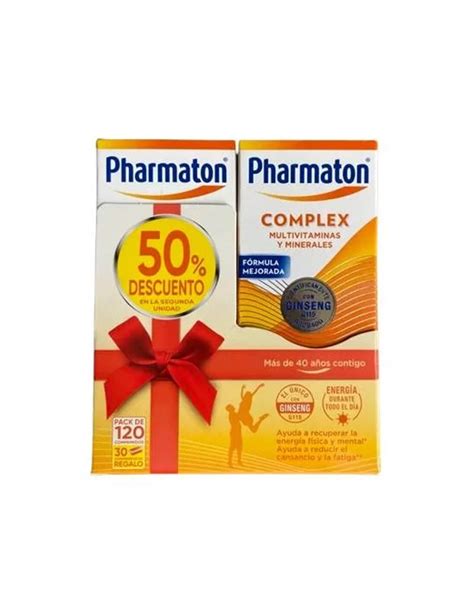 Pharmaton Complex Pack De Envases Con Comprimidos Para Una Vida