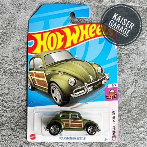 Hot Wheels Volkswagen Beetle Green Shopee Malaysia