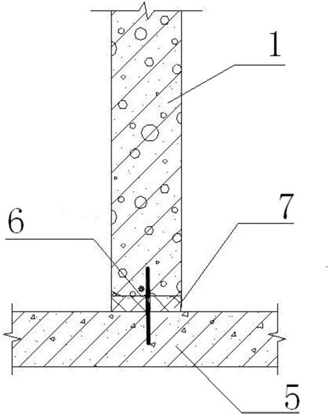 一种轻质隔墙竖向安装固定结构的制作方法