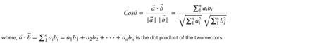 Cosine Similarity - Understanding the math and how it works? (with python)