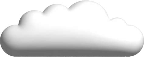 White Cloud Crop Out 13994992 PNG