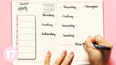 Weekly Planner Bullet Journal Ideas