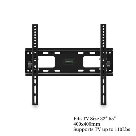 QXDRAGON 32-65" Flat Tilting TV Wall Mount Kit, Wall Mount TV Stand ...