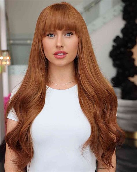 30 Trending Long Hair With Bangs Ideas Hymum