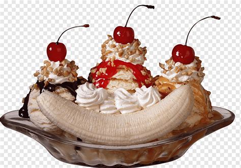 Banana Split Sundae Ice Cream Milkshake Banana Boat Ice Cream Food