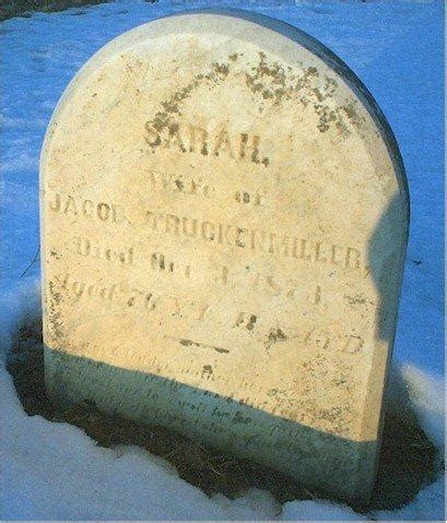 Sarah Egner Truckenmiller 1797 1873 Find A Grave Memorial