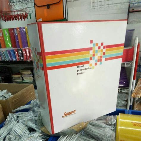 Seagull Ring Binder Long W Pvc Laminating And Pockets Lazada Ph