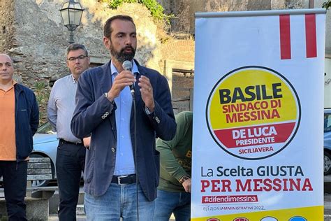 Federico Basile Trionfa Al Primo Turno è Il Nuovo Sindaco Di Messina