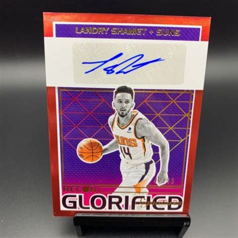 Panini Recon Gs Lsh Landry Shamet Pink Glorified Signatures