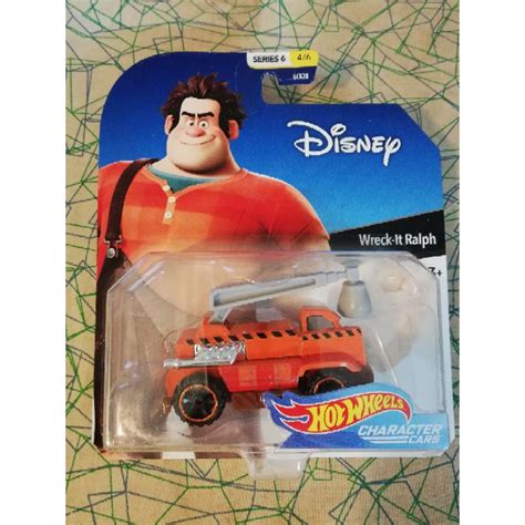 Hot Wheels Character Cars Disney Wreck It Ralph Shopee Malaysia