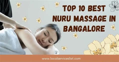 Top 10 Best Nuru Massage In Bangalore Indiranagar Varthur