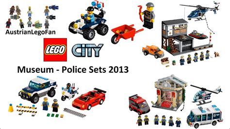 All Lego City Museum Break In Police Sets Lego Speed Build