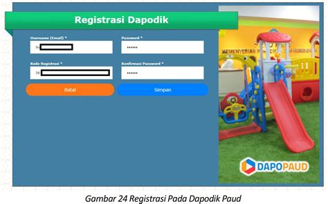 Cara Melakukan Registrasi Dapodik Paud Dikmas Tahun Sanjayaops