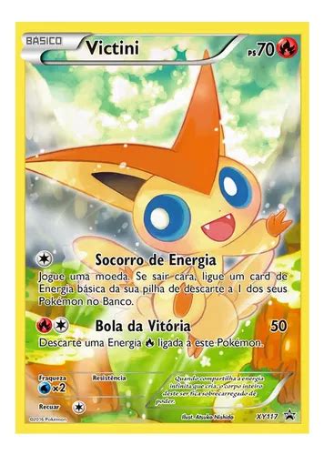 Carta Pok Mon M Tico Victini Full Art Xy Parcelamento Sem Juros